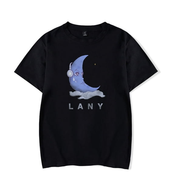 LANY Merch T-Shirt Moon Logo Printed T Shirts Short Sleeve Top Tees Men Women