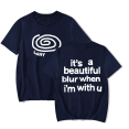 thumbnail image 1 of LANY Merch T-Shirt Swirl a Beautiful Blur T Shirts Tracklist Short Sleeve Men Women Tee Top Streetwear, 1 of 2
