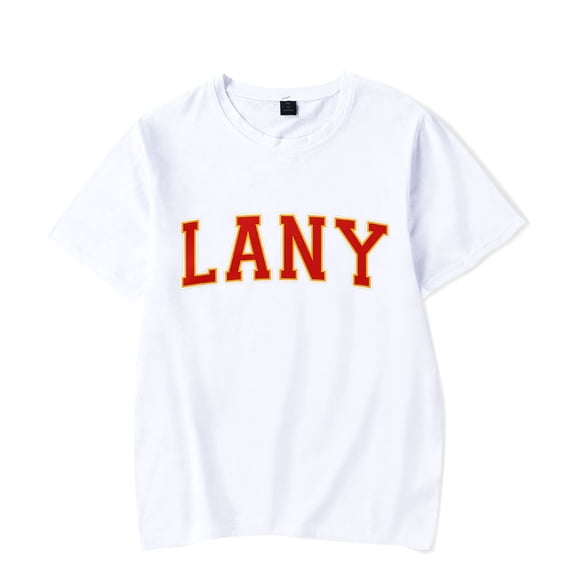 LANY Merch T-Shirt Versity Logo T Shirts Short Sleeve Top Tees Men Women