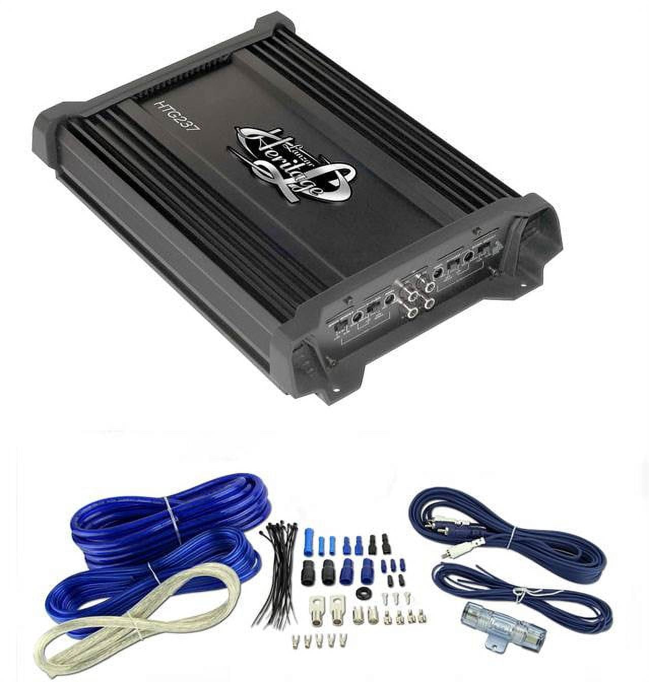 LANZAR HTG237 1000W 2 Channel Car Digital Amplifier Power Stereo MOSFET