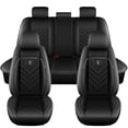 thumbnail image 1 of LAONNVIR Car Seat Covers Custom Fit for VW/Volkswagen Passat 2002-2025 Breathable Waterproof Car Seat Covers 5 Seats Leather Front and Back Seat Covers Black,Full Set(5 Seat), 1 of 6