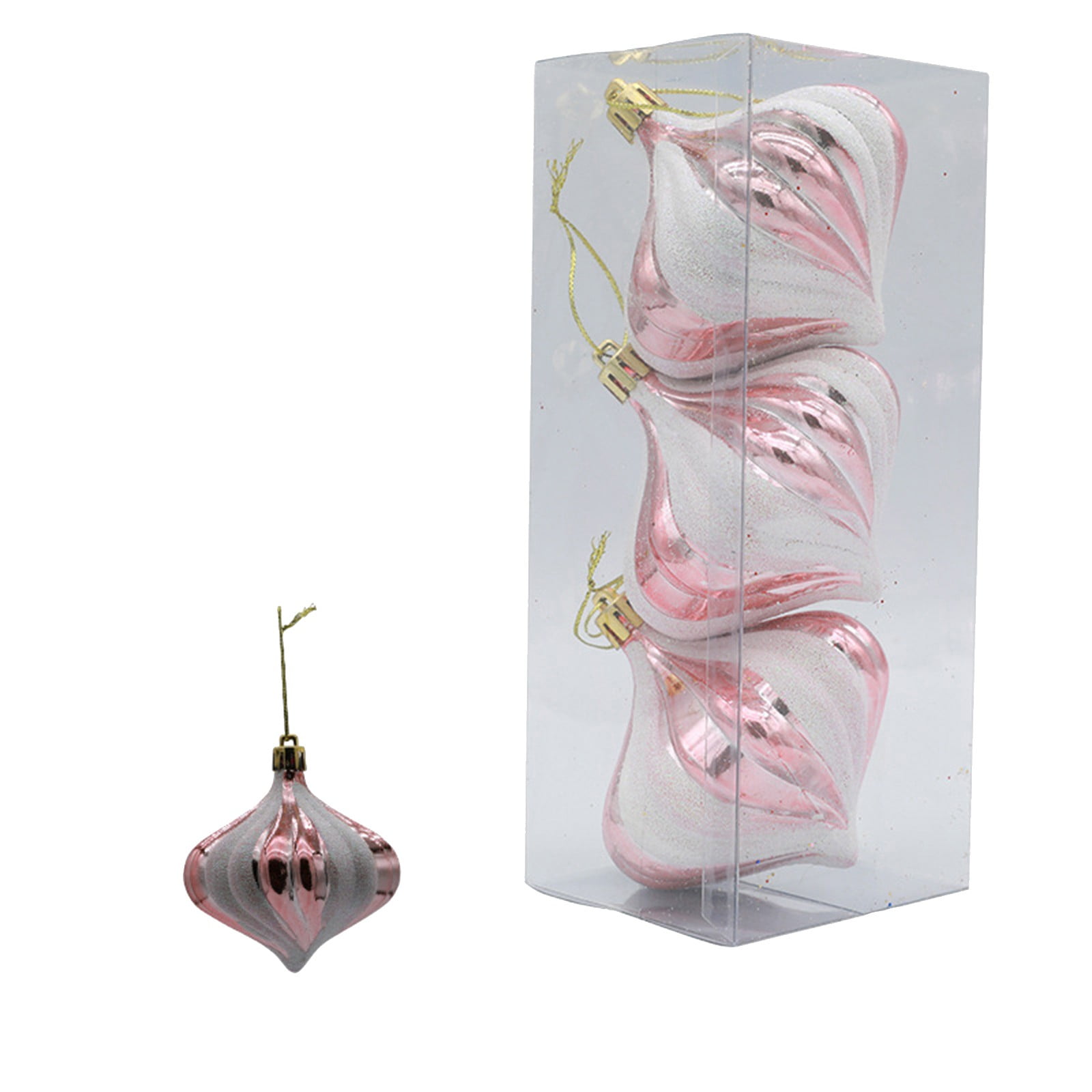 LAOSR 3pcs 6Color Christmas Ornaments Decoration Christmas Tree