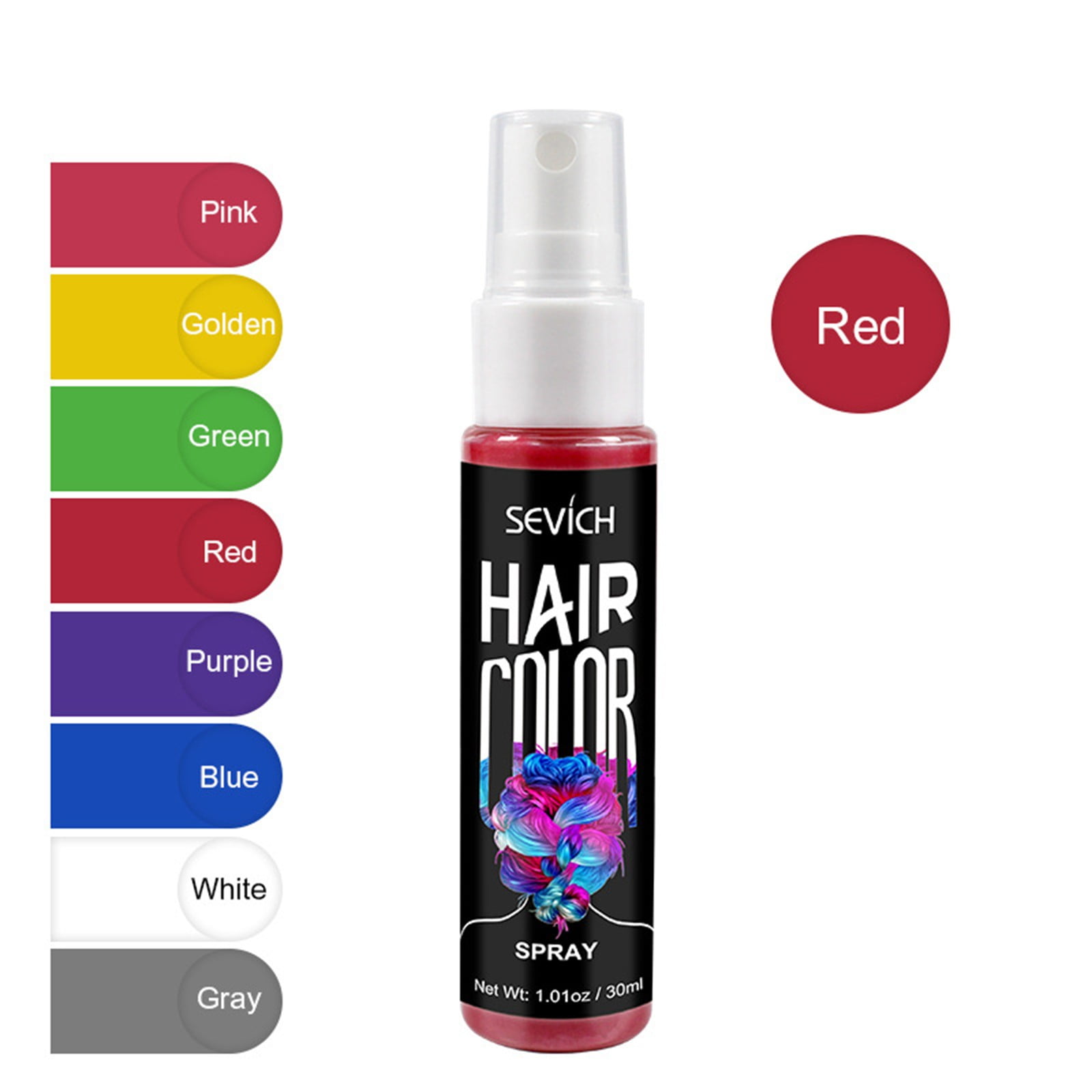 LAOSR Hair Color Cream 30ml Temporary Hair Color Spray Timesave DIY Hair Color Spray, Hair Color