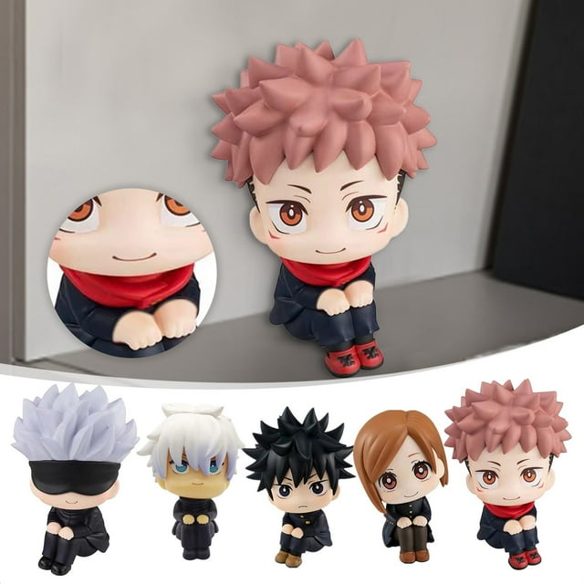 Laosr Jujutsu Kaisen Anime Figure Gojo Plush Ryomen Sukuna Spell Back 