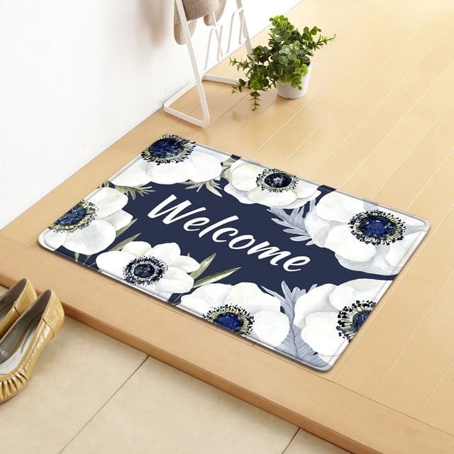 LAOSR Spring Home Decorative Doormat Welcome Mat Non Slip And Washable ...