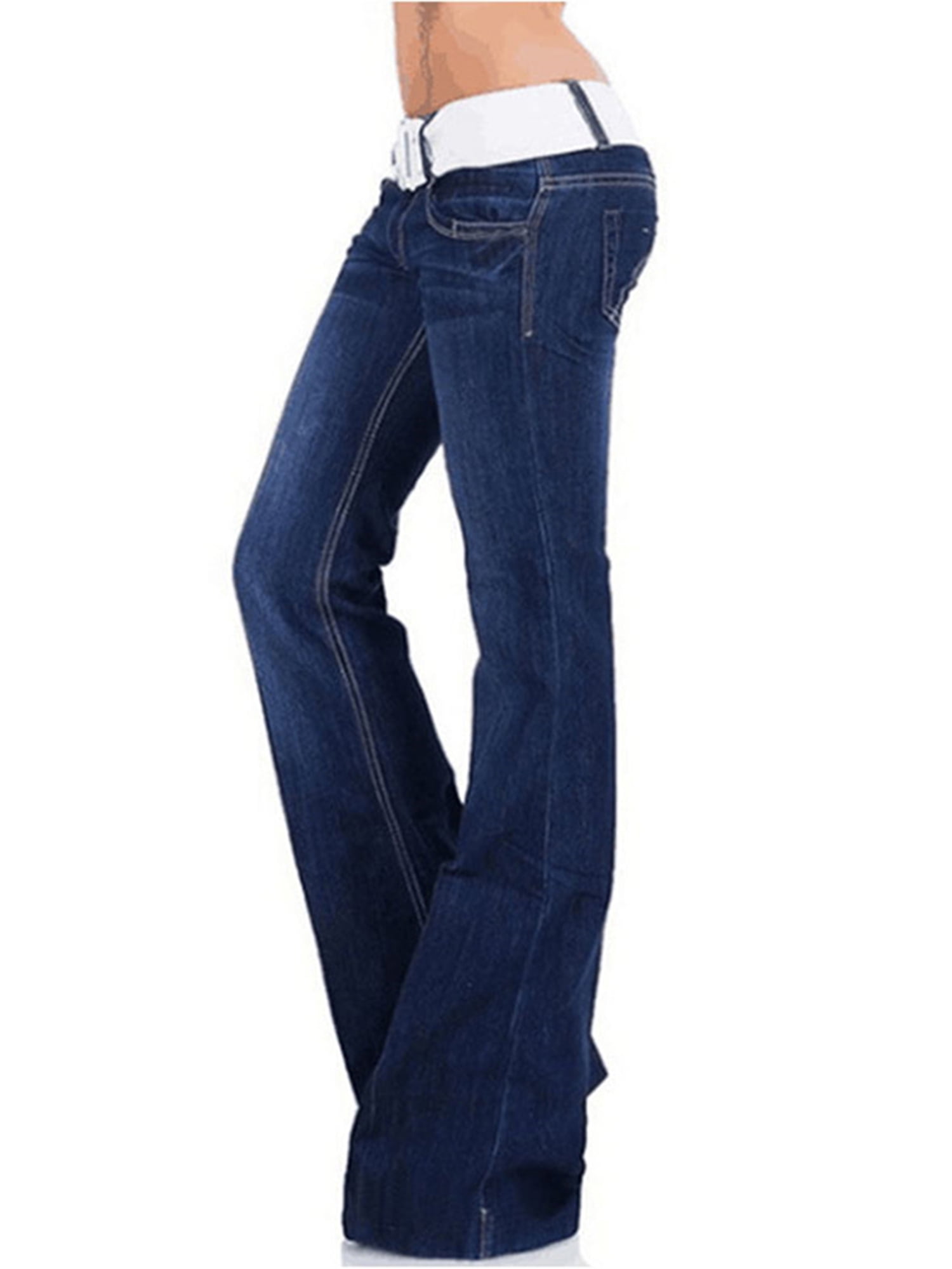 LAPA Women Classic Low Rise Bootcut Jeans - Walmart.com