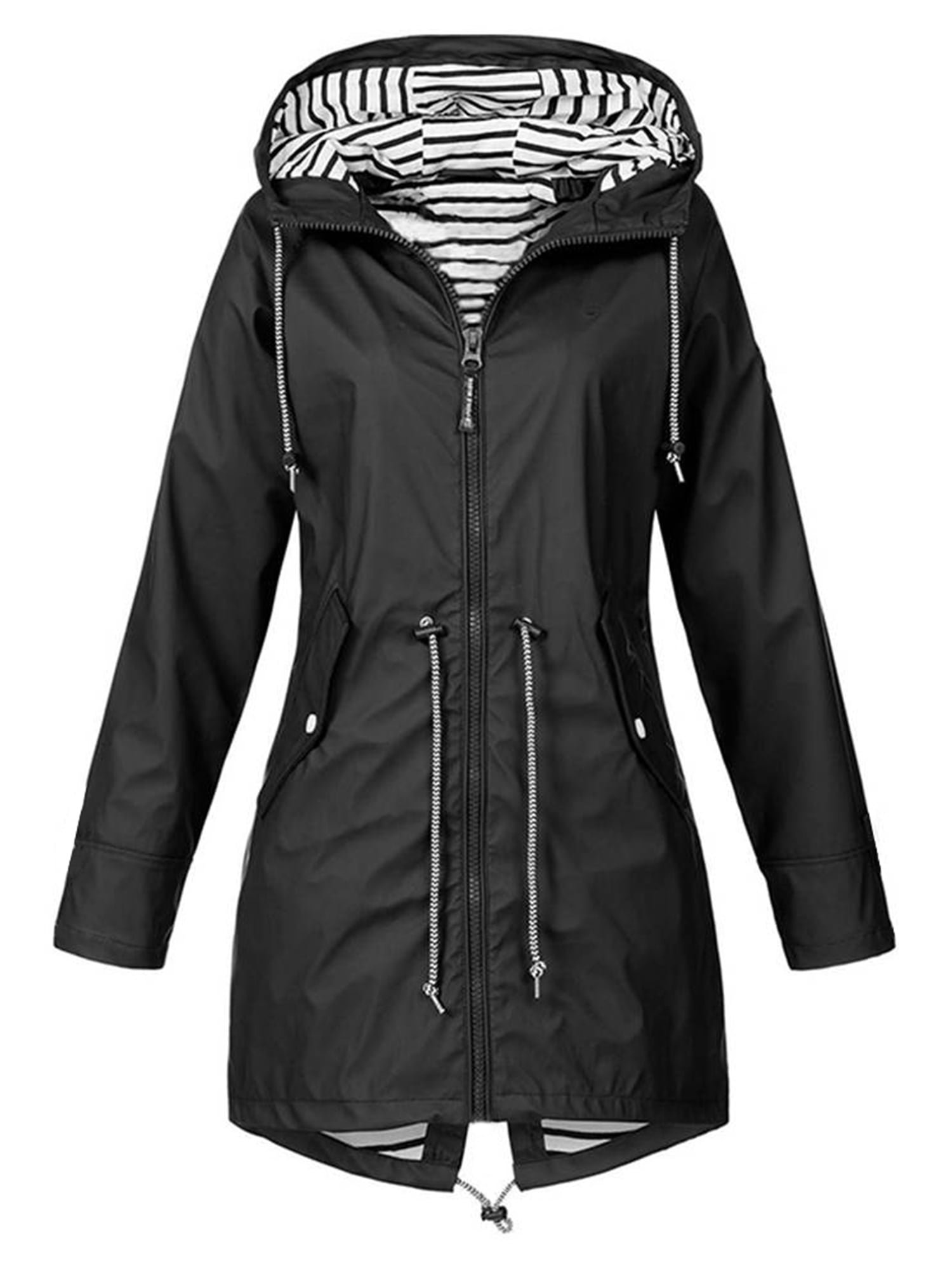 DYMADE Women s Lightweight Hooded Waterproof Active Outdoor Rain