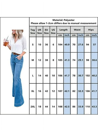 LAPA Womens Flare Jeans in Womens Jeans 