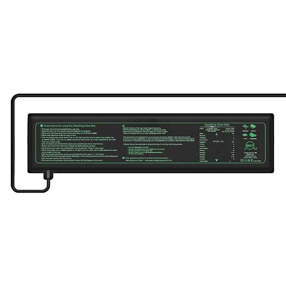 LAPAMAX 21"x 4"Seedling Heat Mat,Hydroponic Heating Pad For Greenhouse Germination Seedling Starter