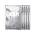 thumbnail image 1 of Lapcos Milk Sheet Beauty Mask Set, Moisturizing , 5 Sheet Masks, 1.01 fl oz (30 ml) Each, 1 of 6
