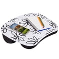 thumbnail image 1 of LAPGEAR MyStyle Portable Lap Desk, Fits up to 15.6" Laptop, Brushed Flower, 1 of 6