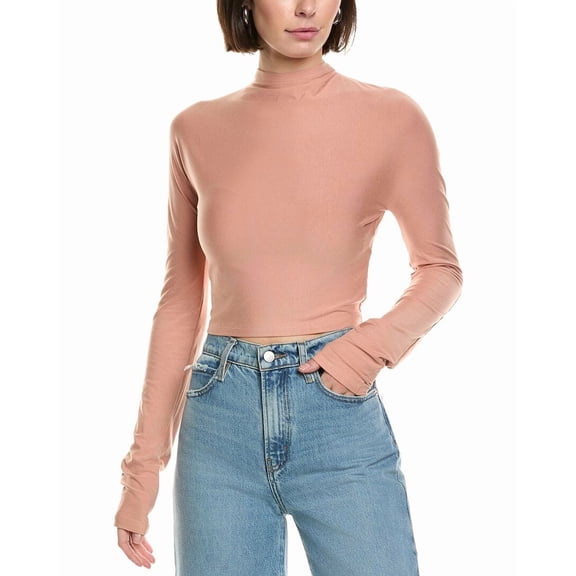 LAPOINTE womens  Lightweight Jersey Top, xs, Pink