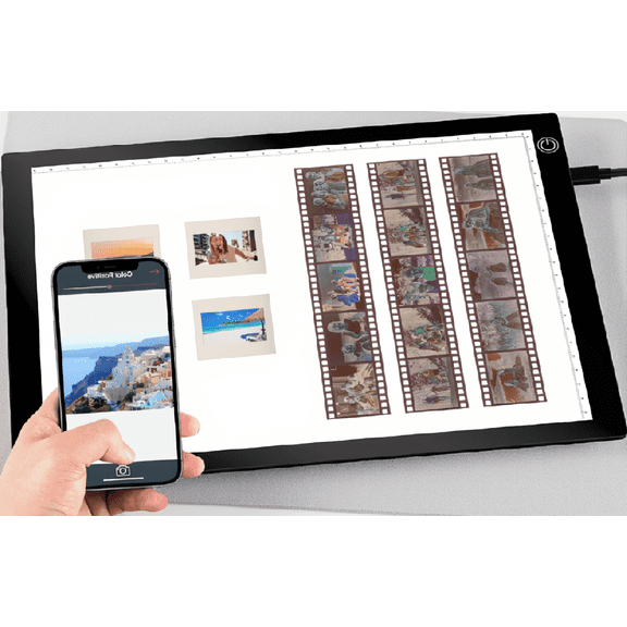 LAPTOM MAX 1-Pack A4 LED Light Pad, Ultra-Thin USB Light Box for Slide Viewing, Negative Scanning, and Sketching