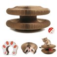 thumbnail image 1 of LAPTOM MAX Kitty Kurlz Reversible Cat Scratcher Board Interactive Kitten Toy for Indoor Cats, 1 of 8