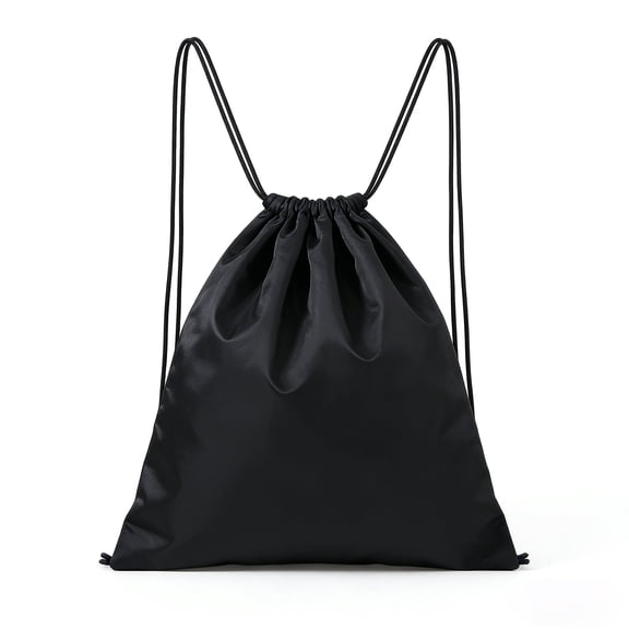 LAPTOM MAX Drawstring Backpack, Water-Resistant Nylon String Bag Sackpack for Gym, Sport, Shopping, Yoga