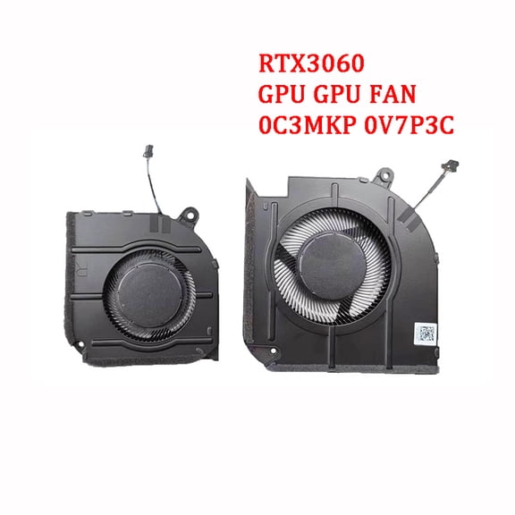 LAPTOP CPU Cooling Fan for  INSPIRON 16 PLUS 7620 RTX3050/3060 0N49HW 0Y2TW6 0C3MKP 0V7P3C