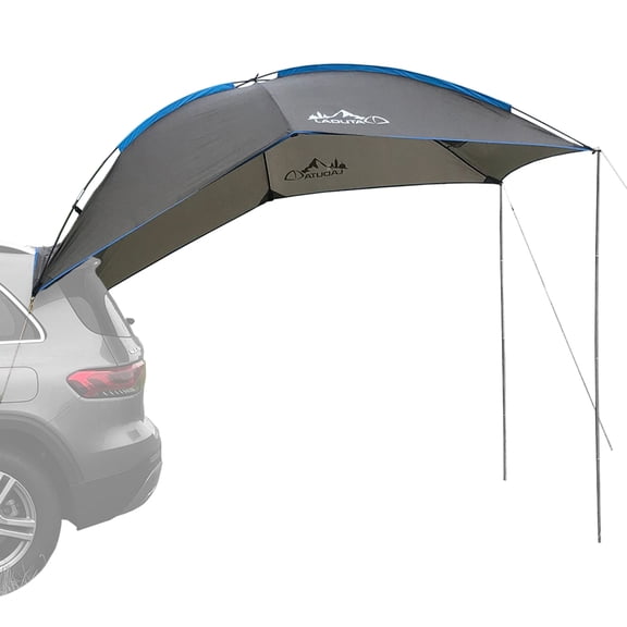 LAPUTA Waterproof Car Rear Tent Camping Shelter Outdoor Car Tent Beach Sun Shelter Awning Shelter