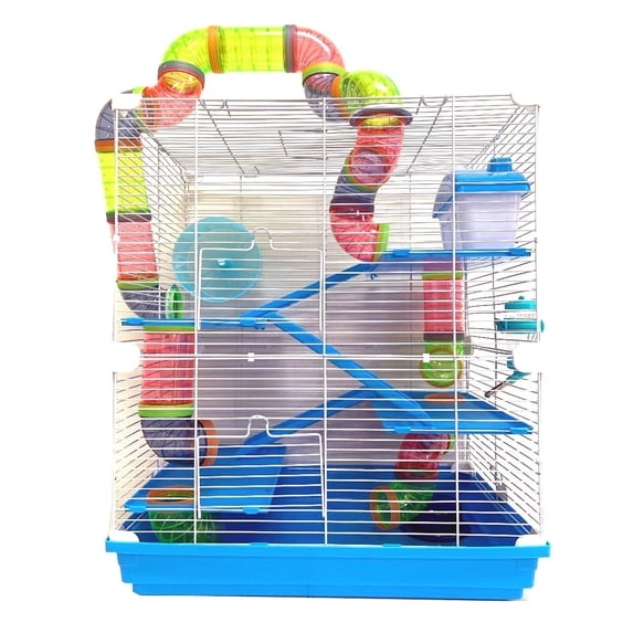 Photo inspiration: Fresh Look at Large 5 Tiers Hamster Mansion Mouse Cage Gerbil Habitat Home