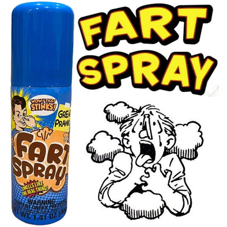 LARGE FART SPRAY CAN - GaG Liquid Stinky Poop Ass Turd Vomit Puke Stink  Prank