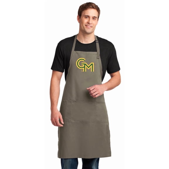 LARGE GMU Mens Apron or Womens George Mason University Aprons Barbecue Tailgating Kitchen or Grilling Extra Long
