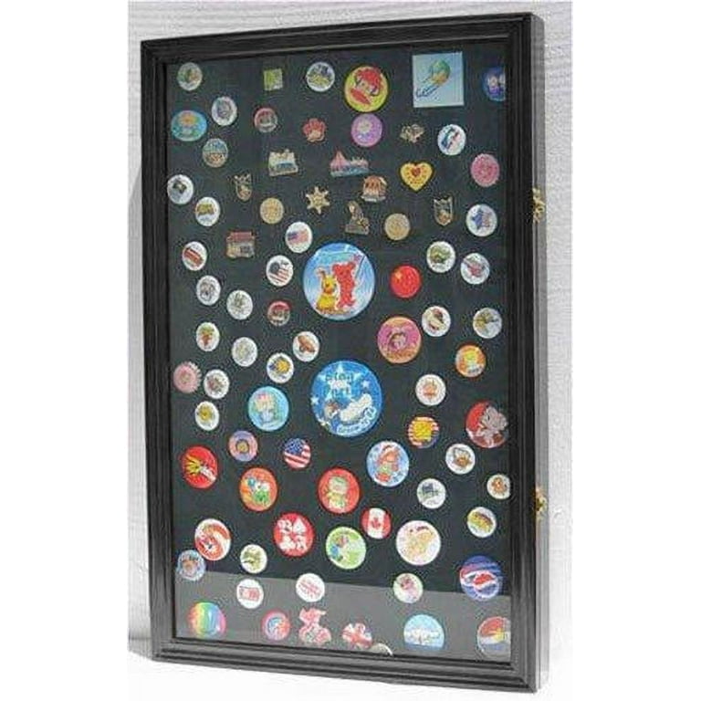 Large Acrylic Top Enamel Pin Badge Display Frame, Case, Board for