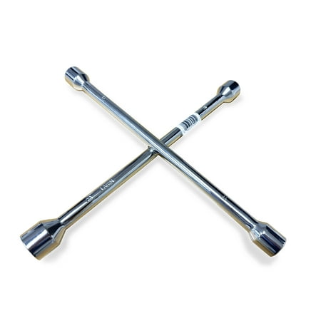 LARIN 14 INCH CHROME LUG WRENCH