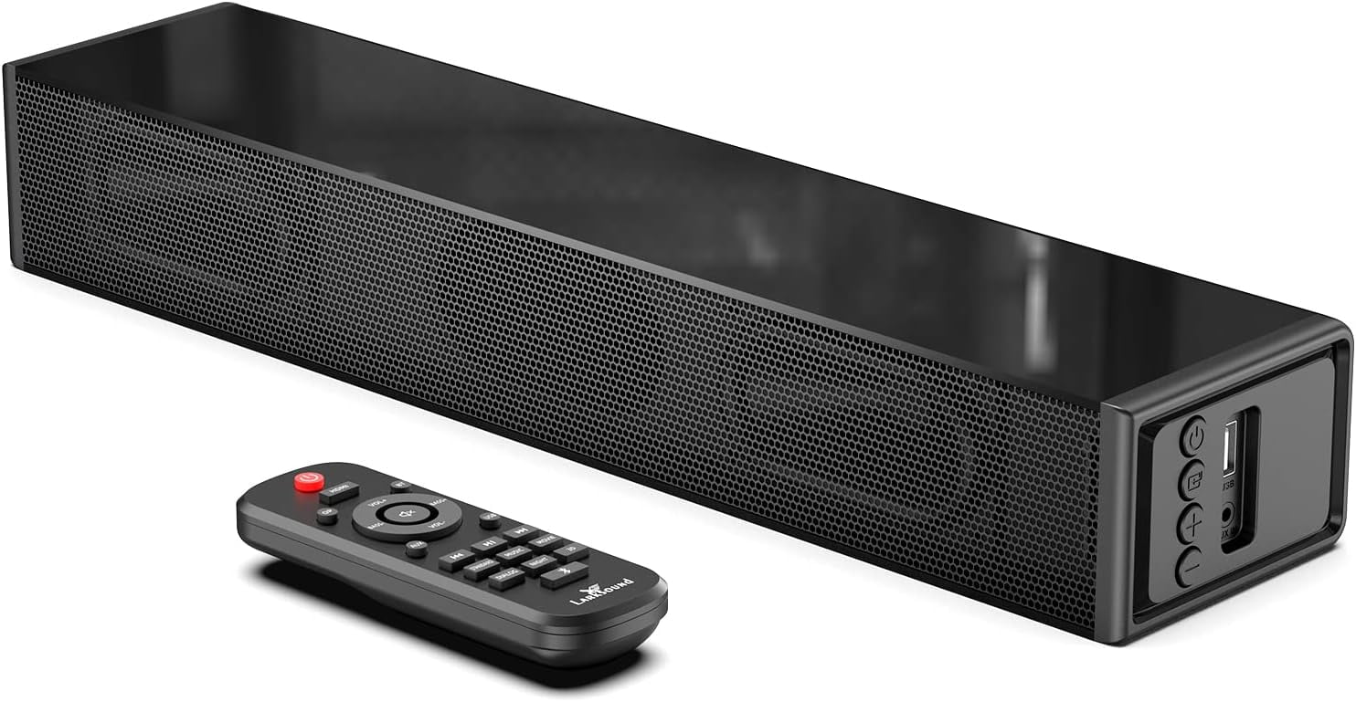 LARKSOUND Wireless Sound Bar, Bluetooth, HDMI, for TV, PC, Gaming