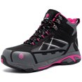 thumbnail image 1 of LARNMERN Steel Toe Boots for Women Lightweight Industrial Construction Boots Work Safety Shoes Hiking Boots Indestructible Shoes, 1 of 8
