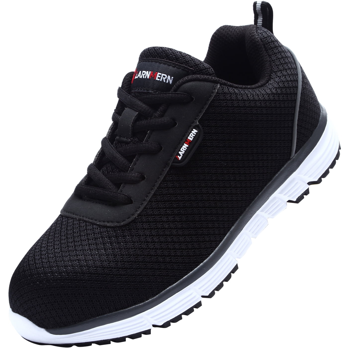 LARNMERN Steel Toe Shoes Men Work Shoes Comfortable Indestructible Safety Shoes NonSlip