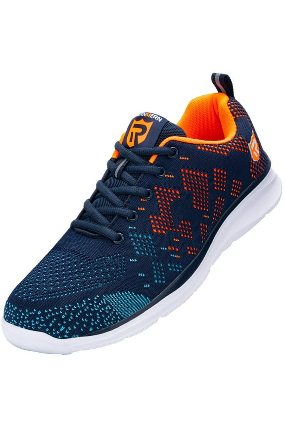 Steel Toe Shoes for Women Anti-Smashing Work Shoes Non-Slip Safety Shoes Light Breathable Casual Shoes