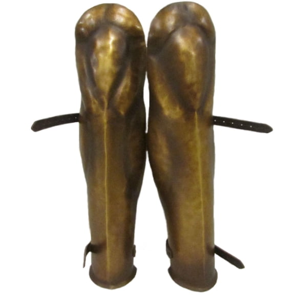 LARP Armor Classical Greek Roman Style Greaves Medieval Leg Guards