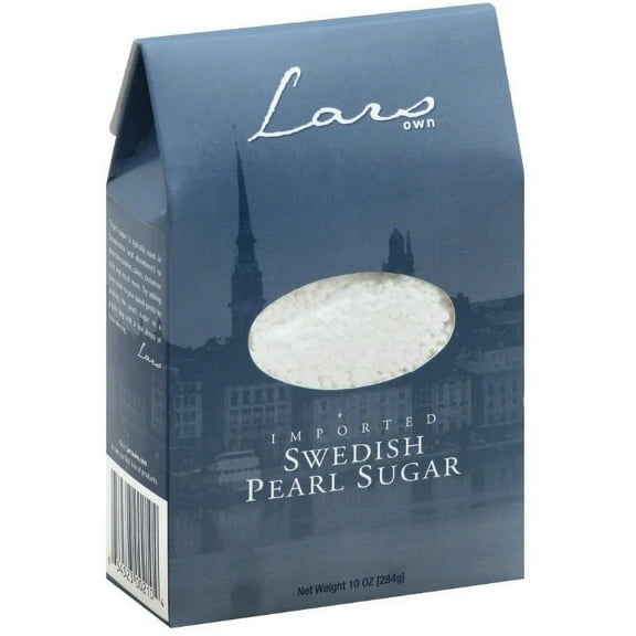 LARS OWN SUGAR PEARL SWEDISH 10 OZ - Pack of 6