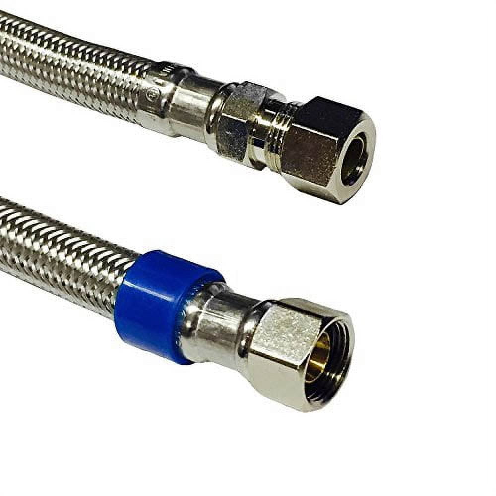 20" Stainless Steel Braided Water Supply Line