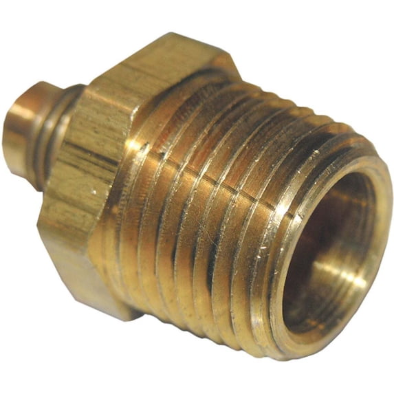 LARSEN SUPPLY CO. INC. 17-4813 1/4x3/8 MPT Brass Adapter
