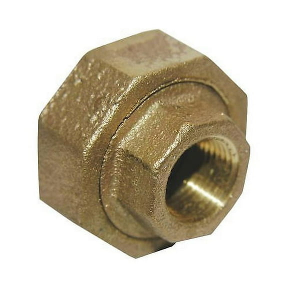 LARSEN SUPPLY CO. INC. 17-9203 1/8"FemxFPT Brass Union