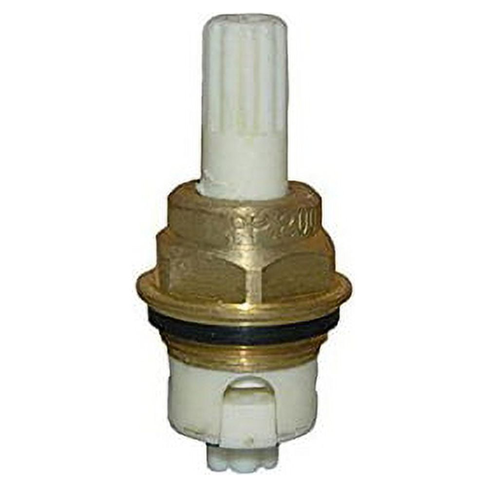 Cold Ceramic Faucet Stem with Brass Bushing, 2-Inch