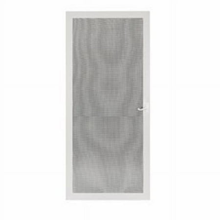 LARSON 81 in. H x 32 in. W Aluminum White Full-View Reversible Storm Door