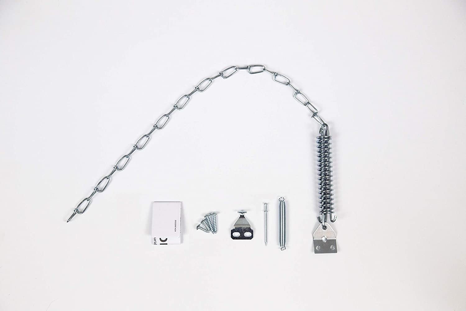 LARSON Certified Storm Door Wind Chain Kit Silver