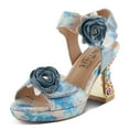 thumbnail image 1 of LARTISTE SMASHING-BLUM Sandals Blue Multi, 1 of 8