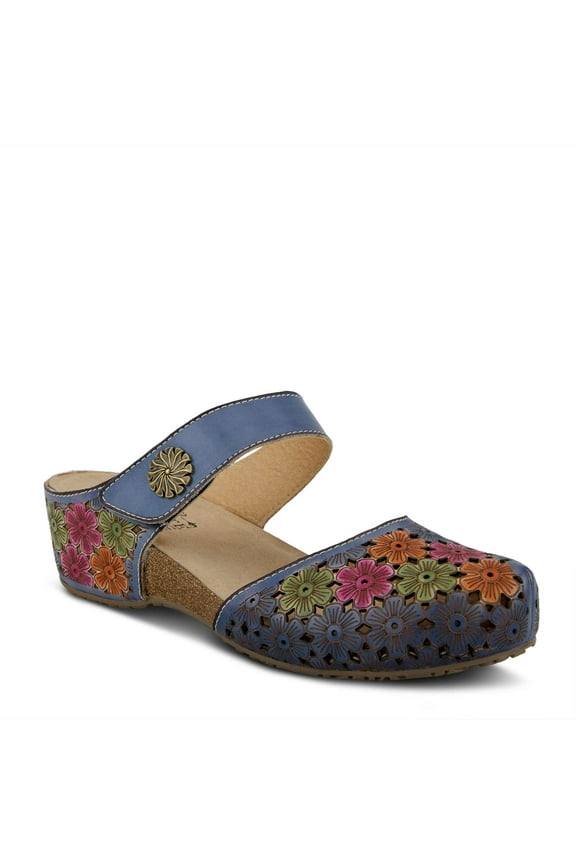 LARTISTE SPIKEY Clogs Blue Multi