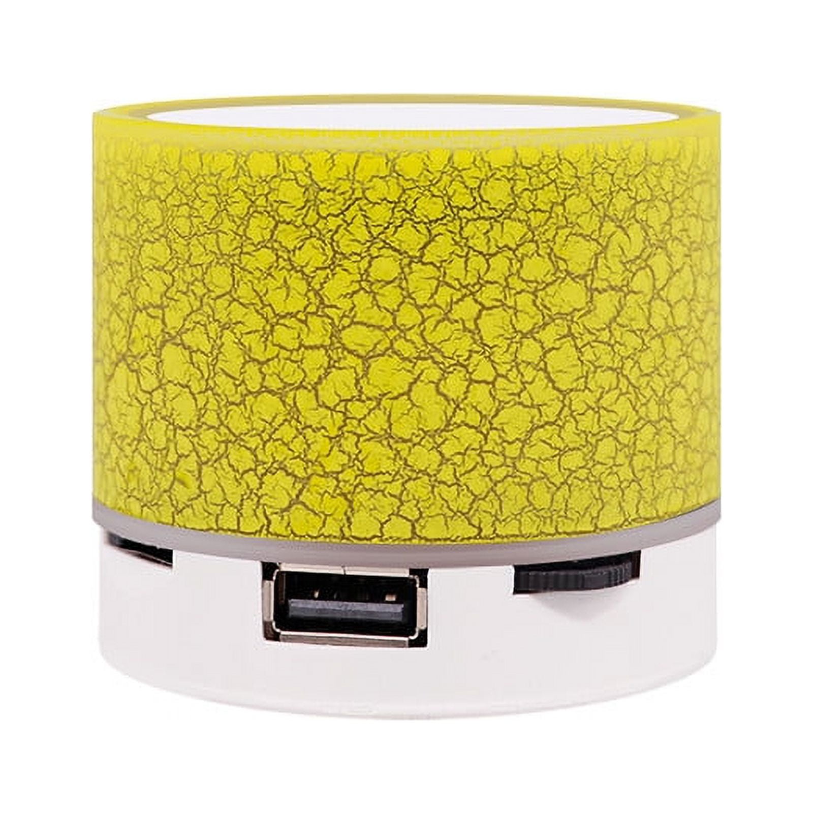 Laruyeko audio card small steel mini subwoofer wireless led ligh small