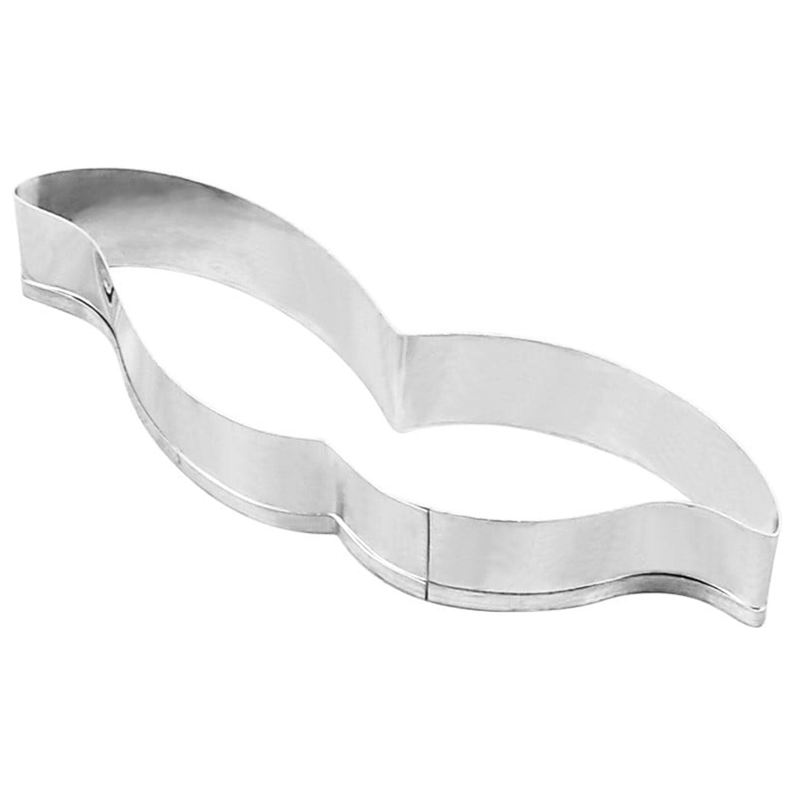 LARUYEKO Stainless Steel Cutting Mold Beard Cutting Mold Icing Mold