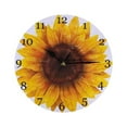 thumbnail image 1 of LARUYEKO Wooden Sunflower Wall Clock Round Battery Operated Clock Hanging Clock Timer 30 Seconds Automatic Pot Stirrer Rechargeable Kitchen Timer Cute Coffee Clock Extra Large Timer for Kids School, 1 of 9