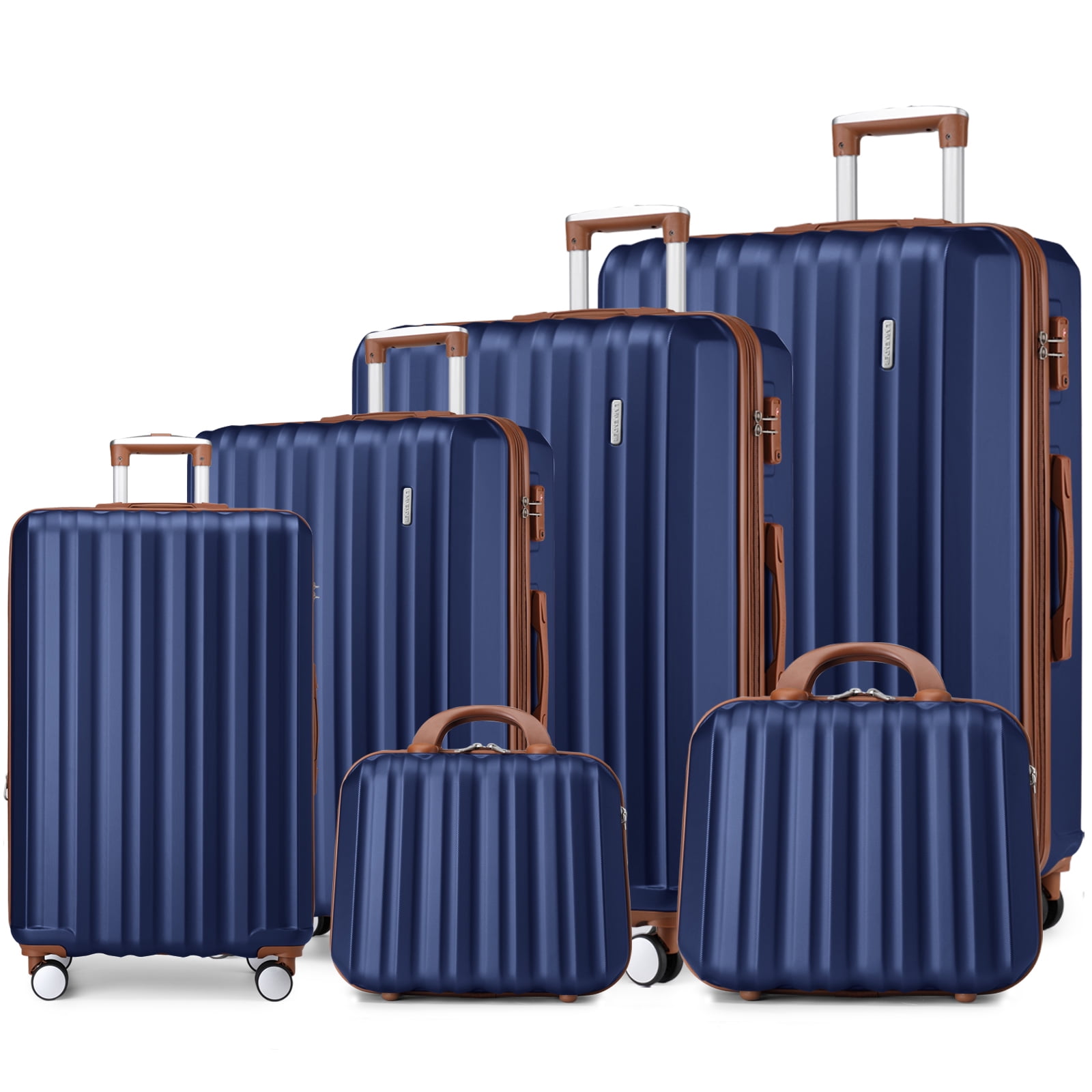 6 pc luggage set online