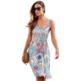 thumbnail image 1 of LASCANA Women's Boho Print Dress Screen Print, 1 of 5