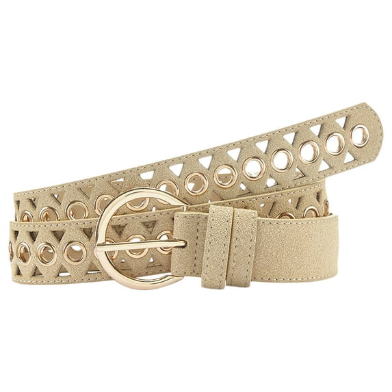 LASCANA Women's Cut Out Detail Belt Grommets