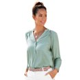 thumbnail image 1 of LASCANA Women's Front Pocket Blouse Shirt Buttons, 1 of 5