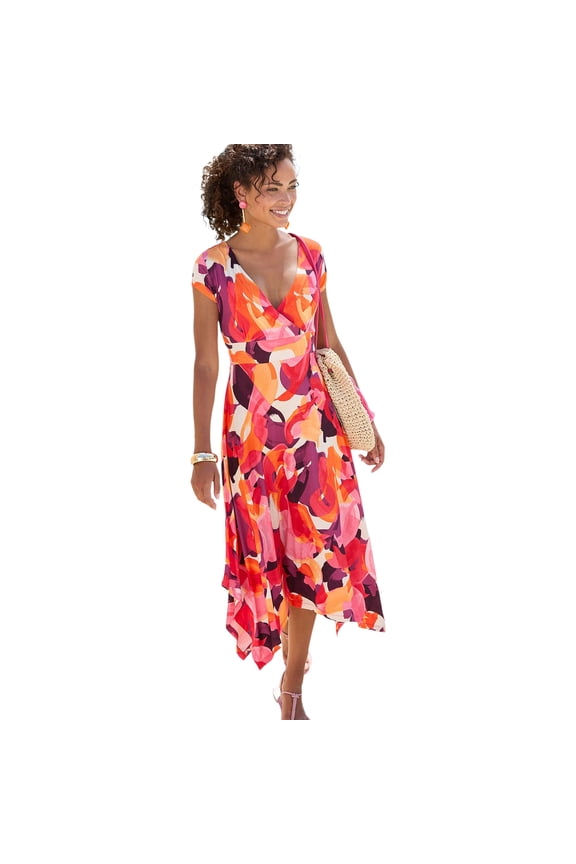 Women's Handkerchief Hem Dress Tie