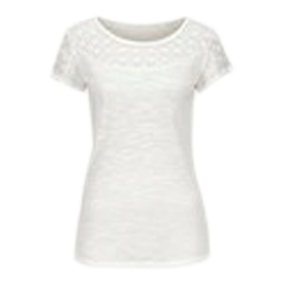 LASCANA Women's Crochet Insert Top Crochet Detail