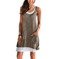 thumbnail image 1 of LASCANA Women's Layered Look Dress Tie, 1 of 5